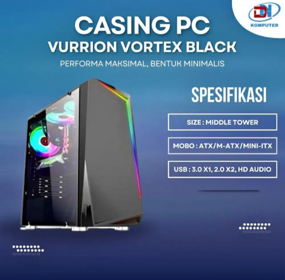 CASING PC VURRION VORTEX BLACK