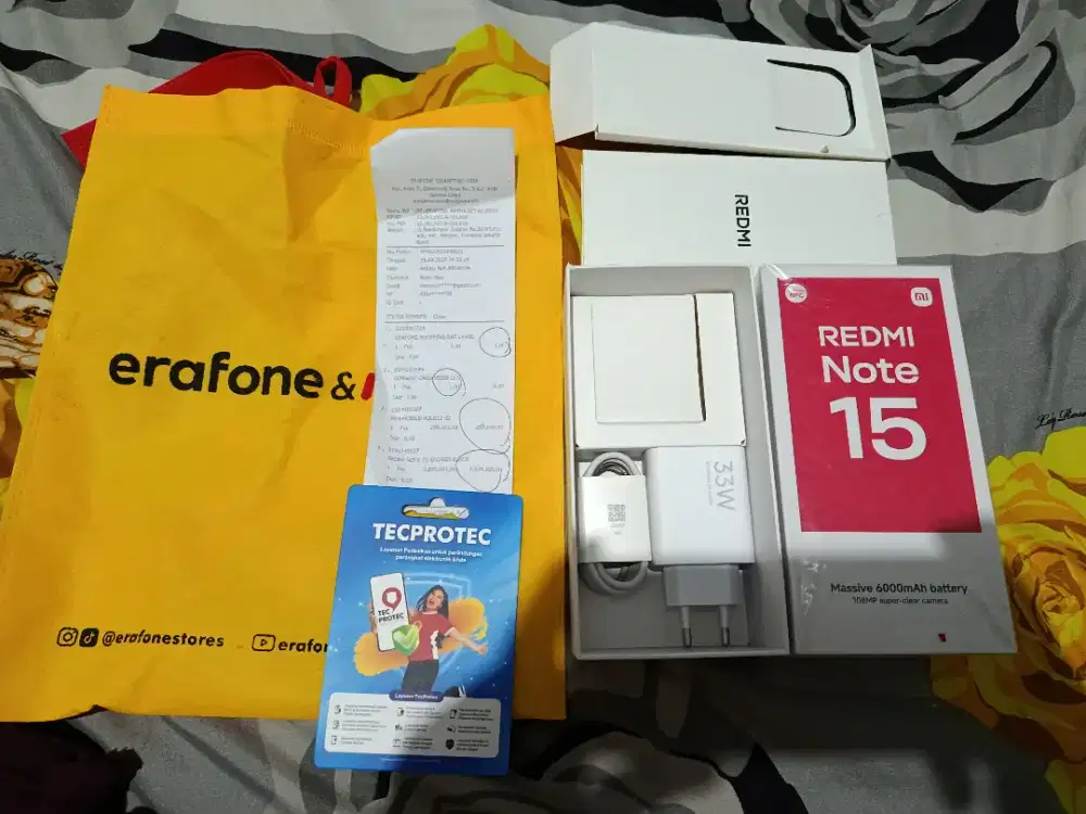 Xiaomi Redmi Note 15 black Fullset 8/128 GB