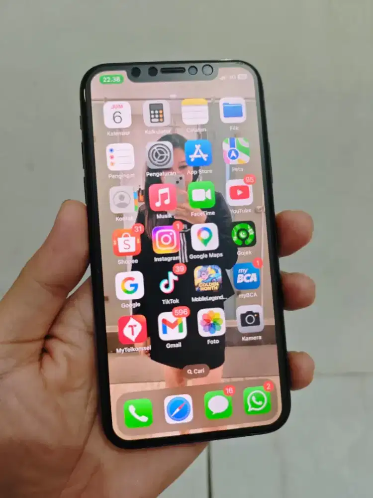 Jual Cepat iPhone X 256GB Ex. Inter All Operator Like New