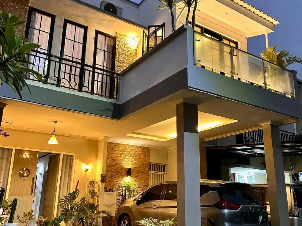 Rumah 2 Lantai Cluster Ciputat Dekat Stasiun Jurang Mangu