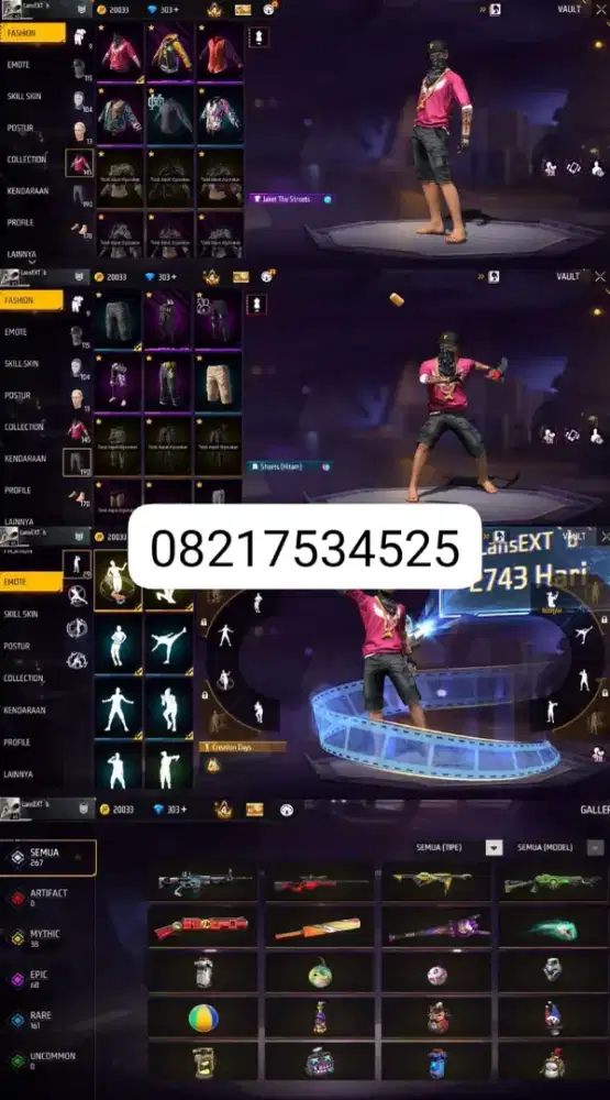 jual akun ff murah terpercaya