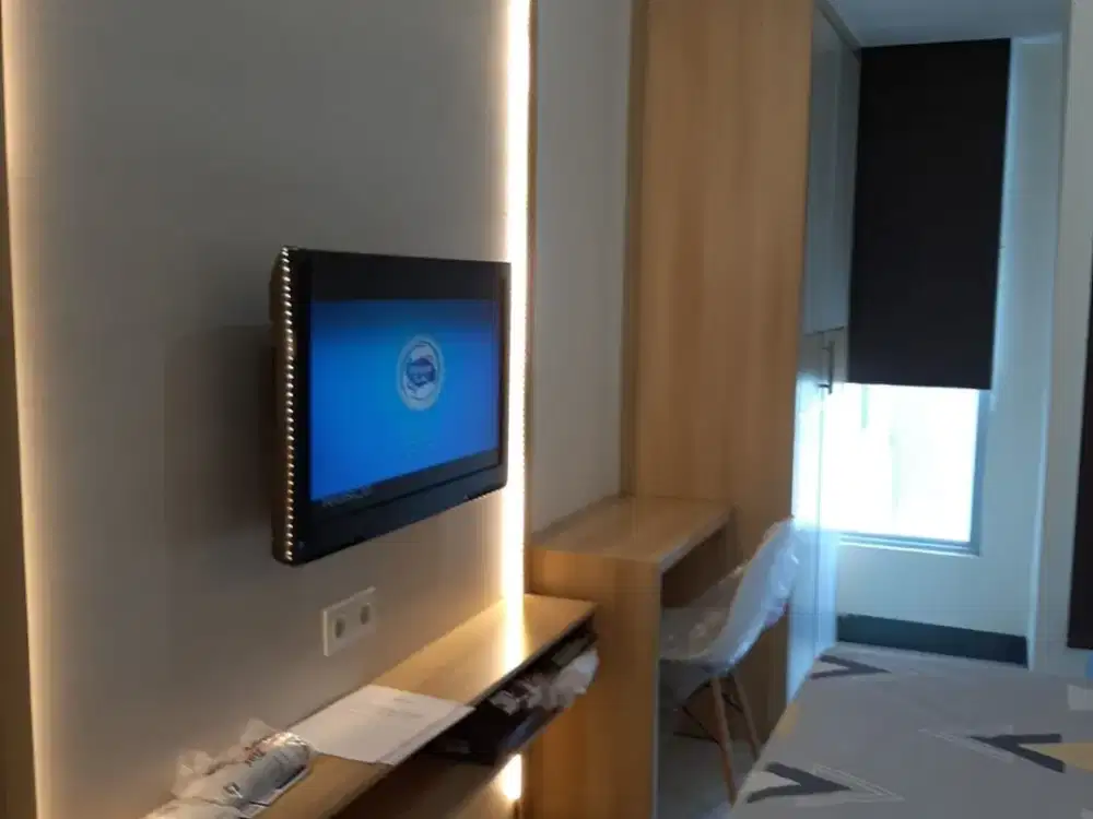 310K/Hari Sewa Harian Studio Benson Full Furnish Lantai 30 View City