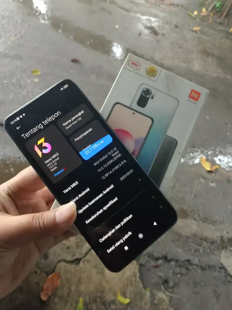 Redmi note 10s ram 6/64