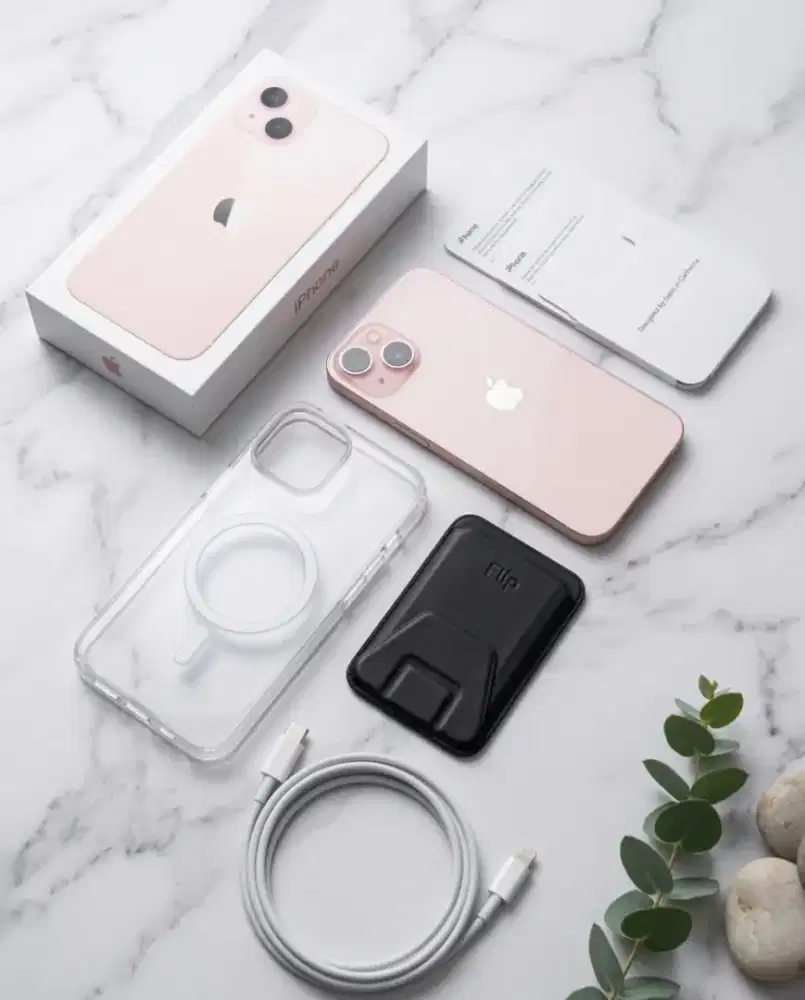 [RESMI iBox INDONESIA] iPhone 13 128GB Pink - 99.99% Mulus Like New