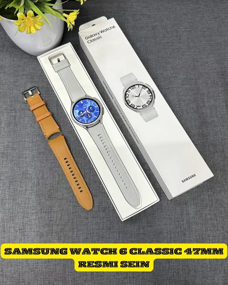 Samsung Galaxy Watch 6 Classic 47mm resmi