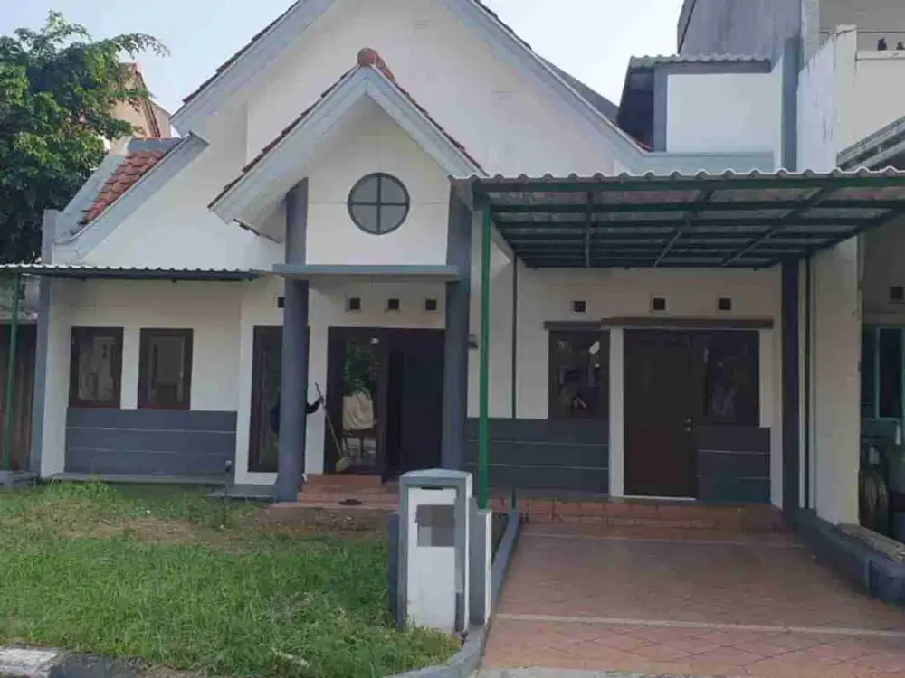 Rumah 1 Lantai Full Renov Sutera Elok Alam Sutera – LT 175 / LB 104, 3+1 KT, SHM, 3,2M Nego