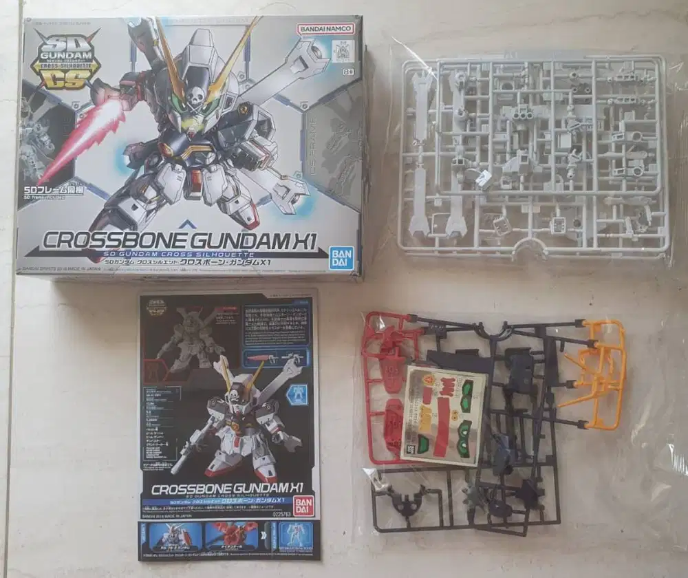 Bandai SDCS Crossbone Gundam X1 (Super Deformed, Cross Silhoutte)