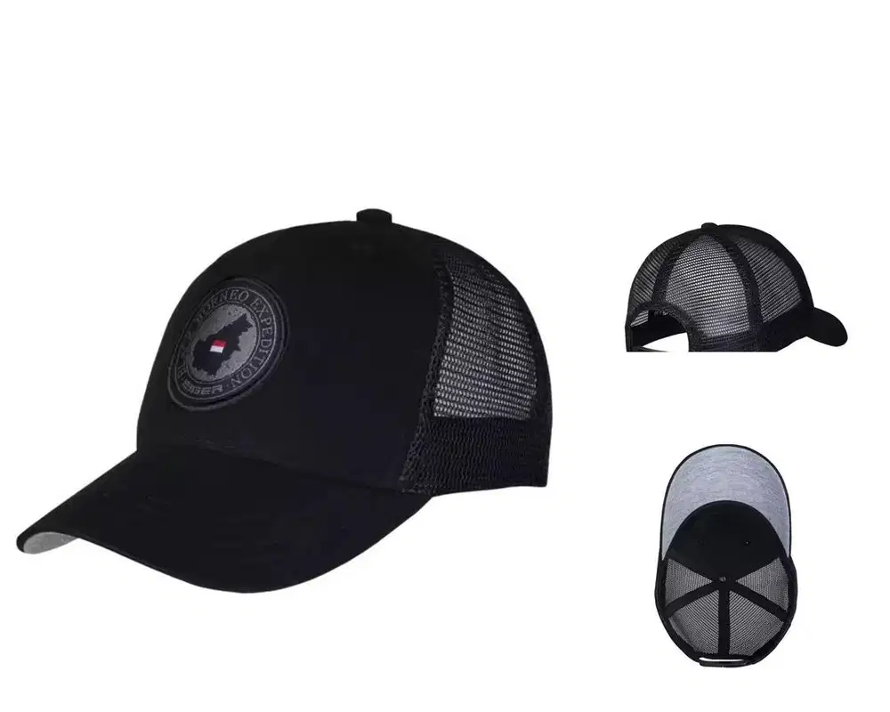 Topi Original Eiger - Eiger Tropic Trip 1.0 Cap Black Size M/S