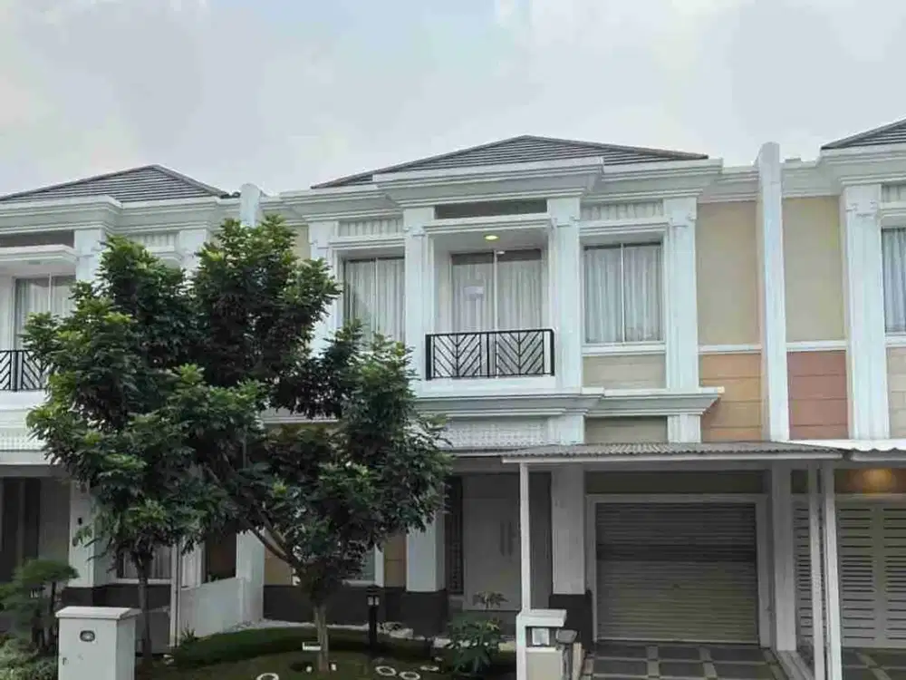 Rumah Semi Furnished Cluster Flamingo Spring Gading Serpong – LT 144 / LB 155, 4+1 KT