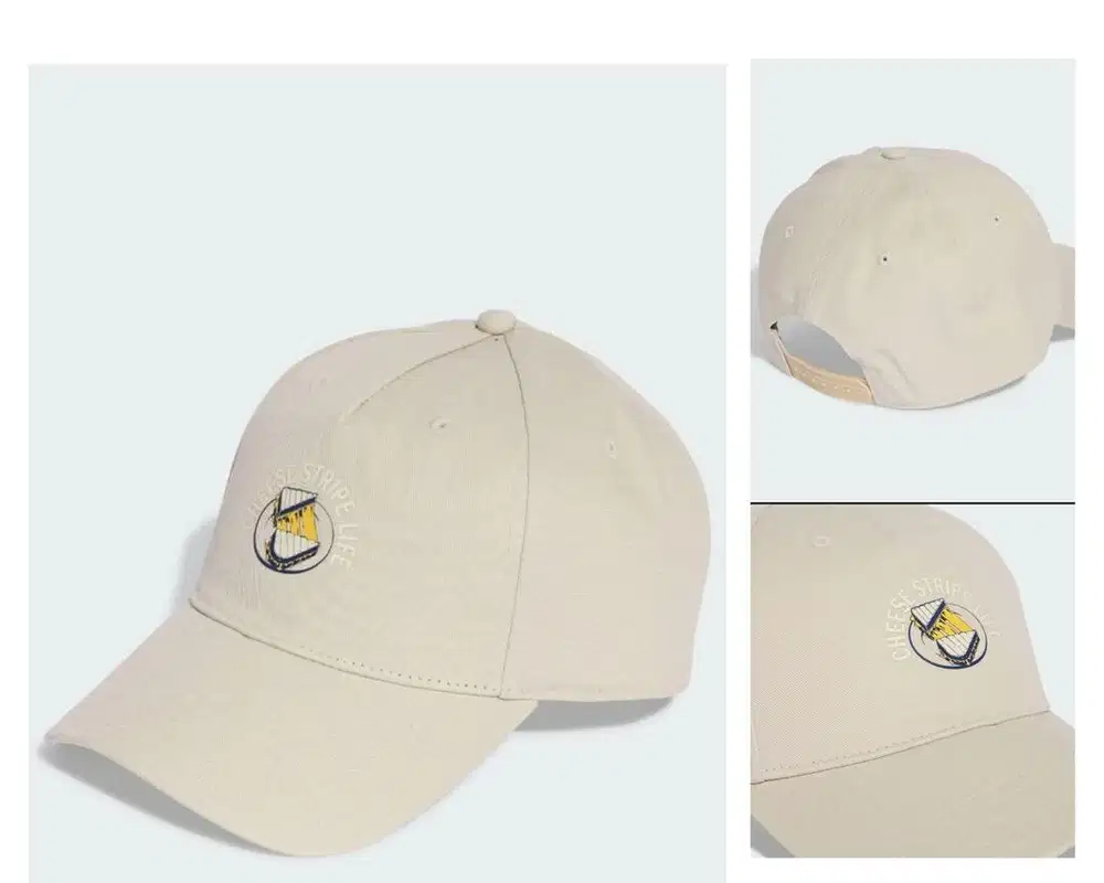 Topi Original Adidas Unisex Cap lifestyle with graphic print Beige