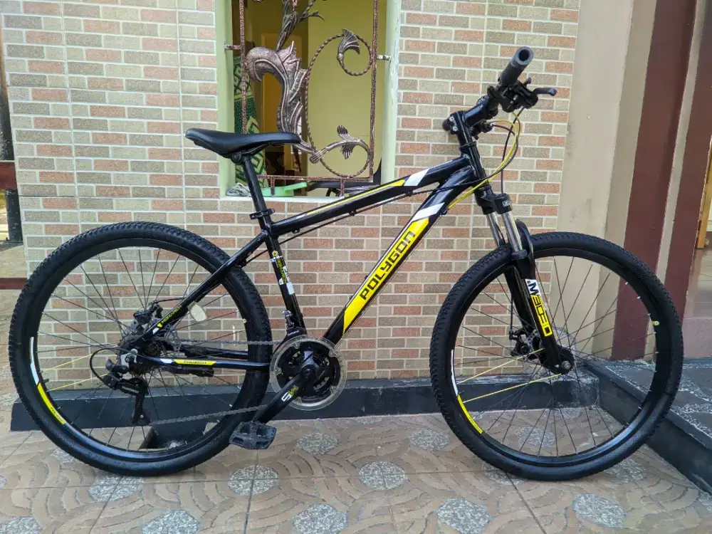 sepeda MTB Polygon monarch 5 frame Alloy original an