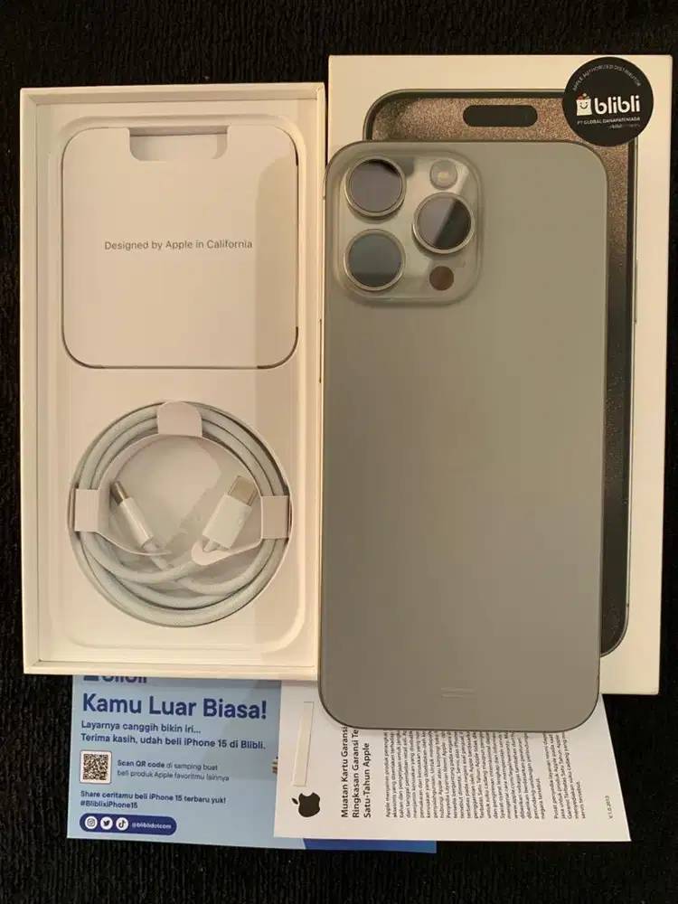 iPhone 15 Promax 256gb iBox Blibli