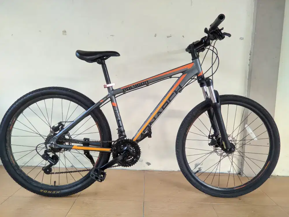 sepeda MTB Polygon monarch 4 frame Alloy siap gowess