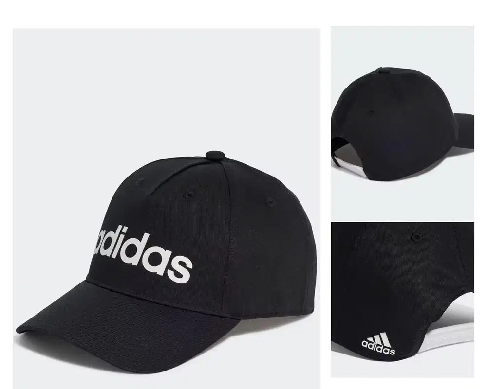 Topi Original Adidas - Lifestyle Daily Cap Unisex Black HT6356