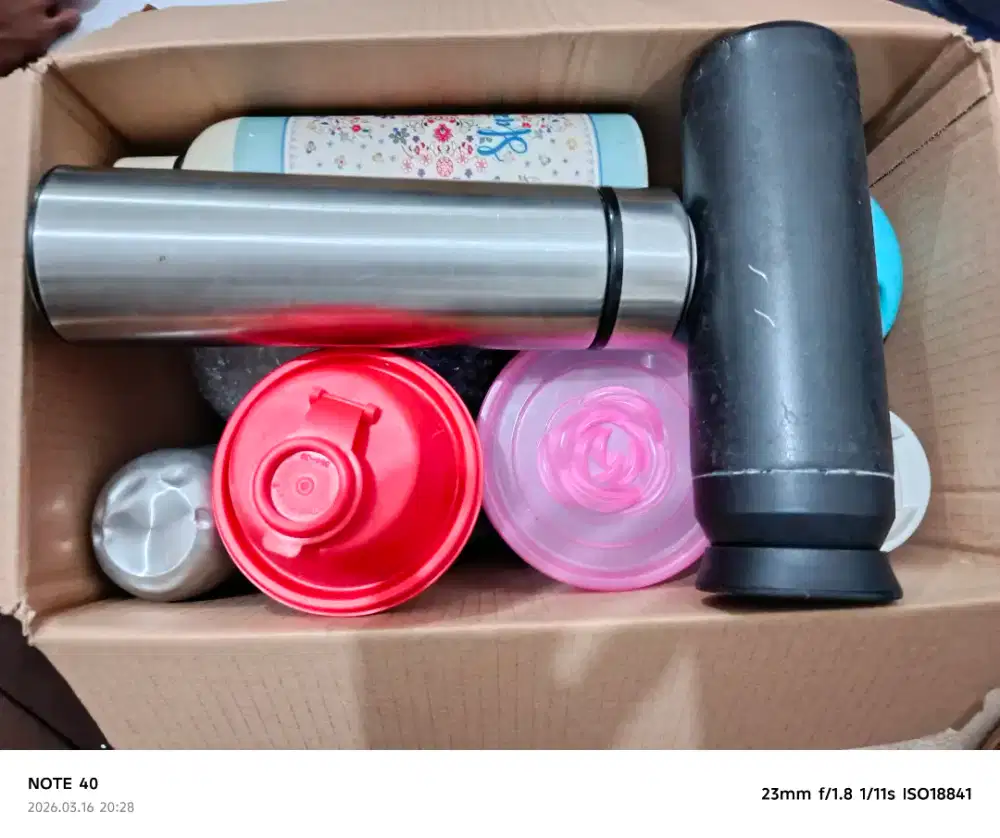 Botol toples teko rantang