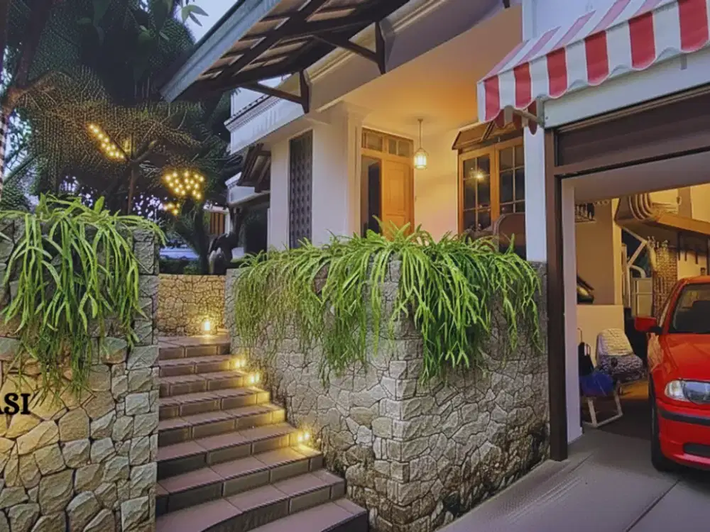 JUAL CEPAT RUMAH HOEK LAHAN LUAS, BUKIT CINERE INDAH, DEPOK