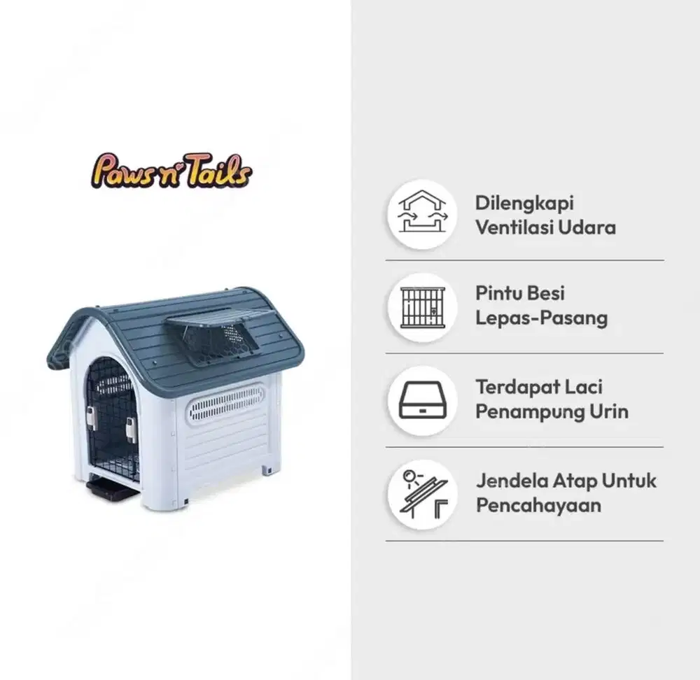 Rumah Hewan Dengan Pintu