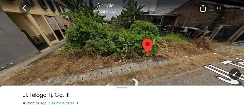 DIJUAL TANAH BISA JADI 3 KAVLING DI SURABAYA