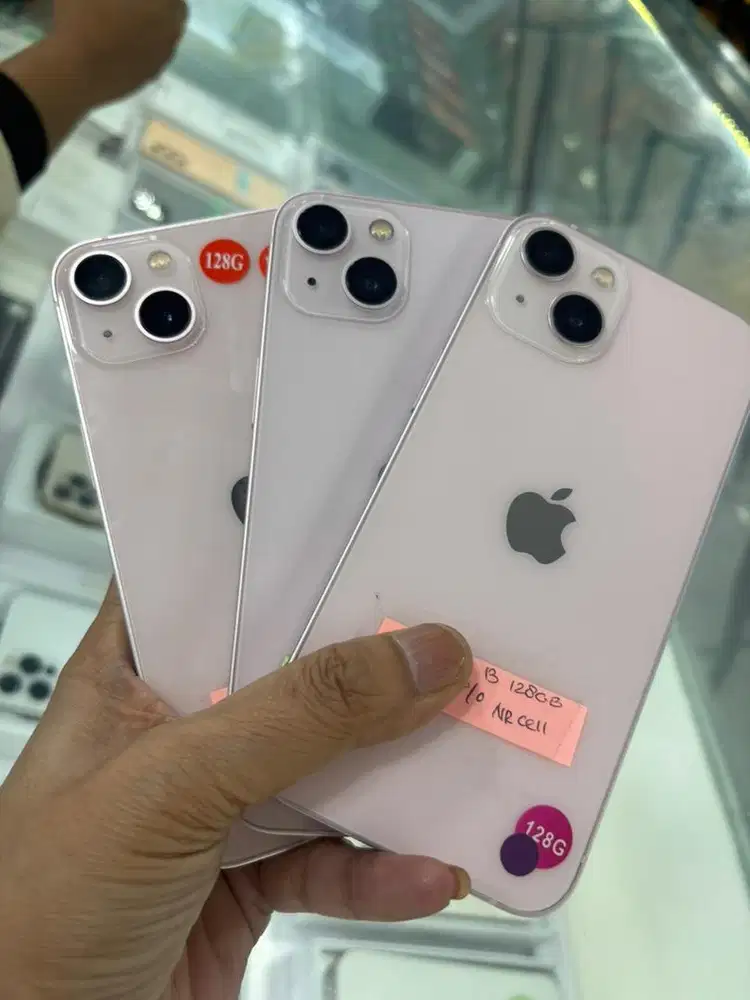 IPHONE 13 128GB ALL OPERATOR MULUSS (PINK)