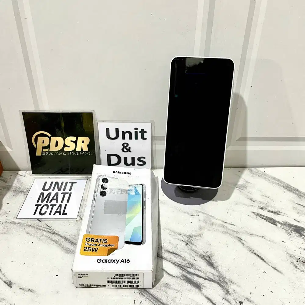 SAMSUNG A16 4G 8/128GB GRAY UNIT DAN DUS EX RESMI SEIN MINUS MATOT