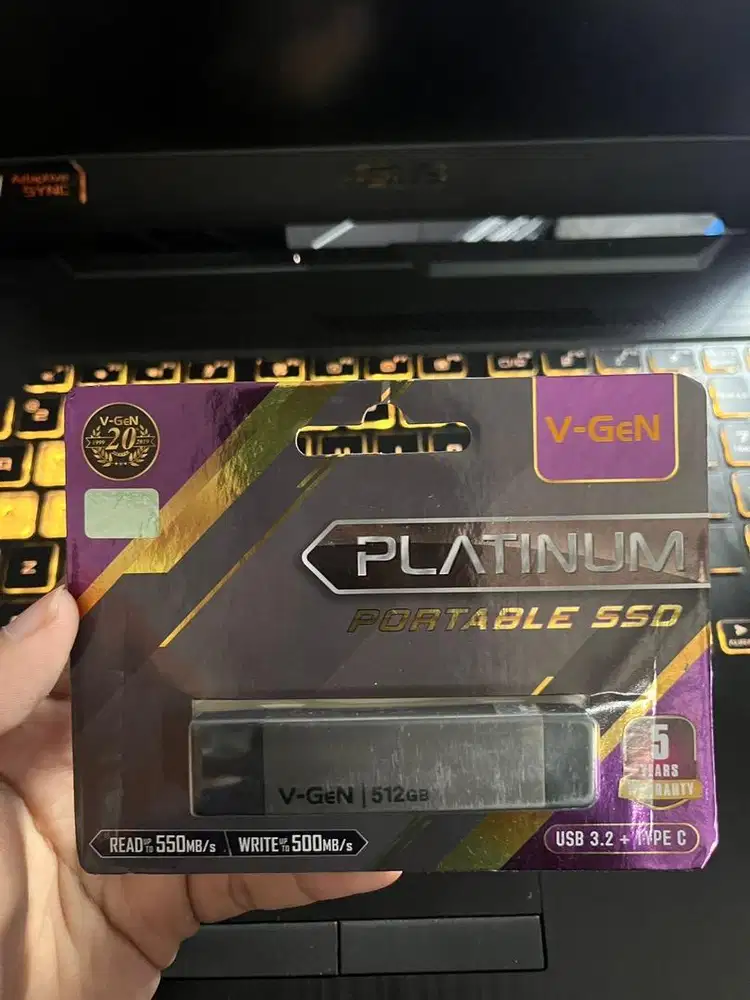 SSD VGEN PORTABEL 512 GB