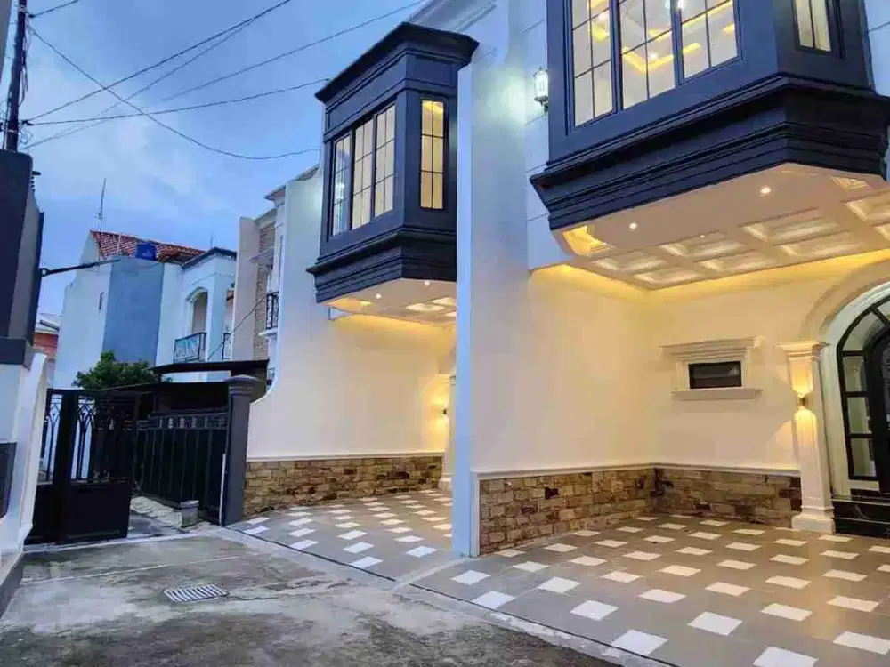 Jual Rumah 2 Lantai Murah Dan Dekat Stasiun Serta Toll Di Beji Depok