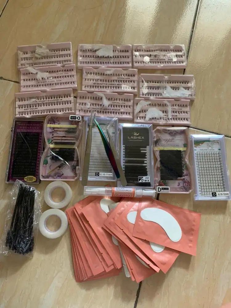 Dijual set eyelash extension