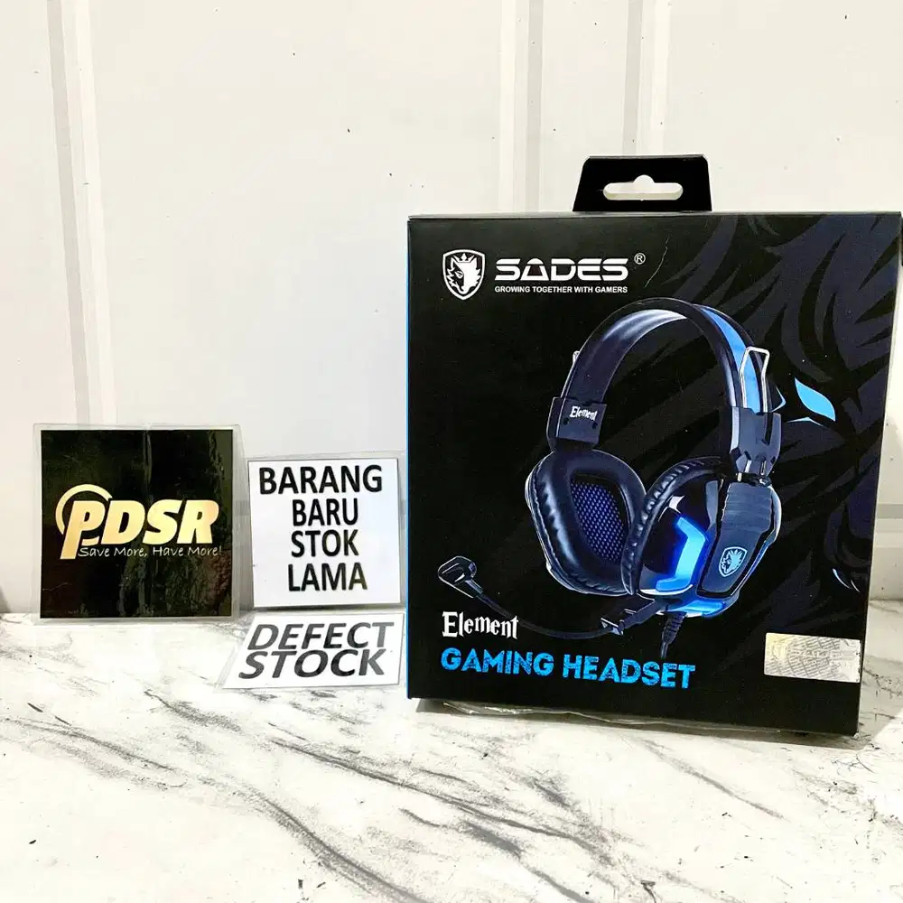 HEADSET GAMING SADES ELEMENT ORIGINAL