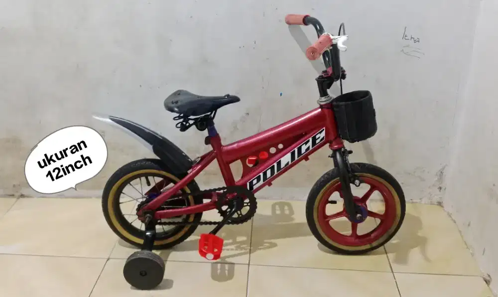Sepeda kecil ukuran 12inch