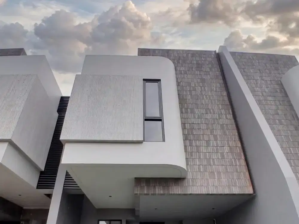 rumah 2 lantai berkualitas di jalan kemang sari jatibening