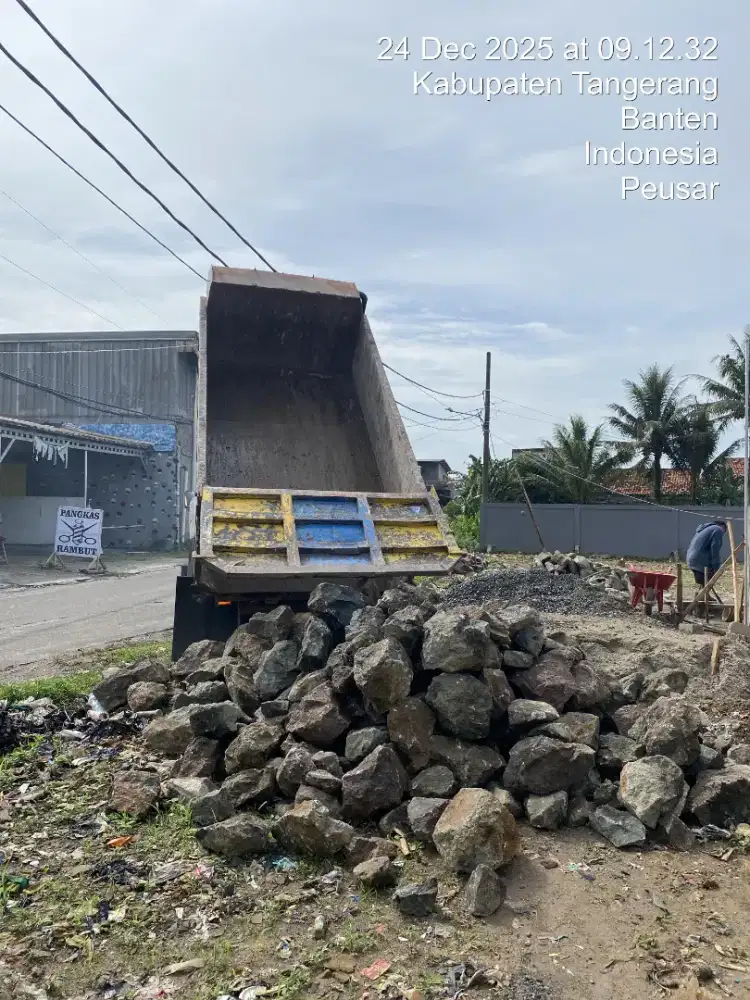 Jual batu belah pondasi