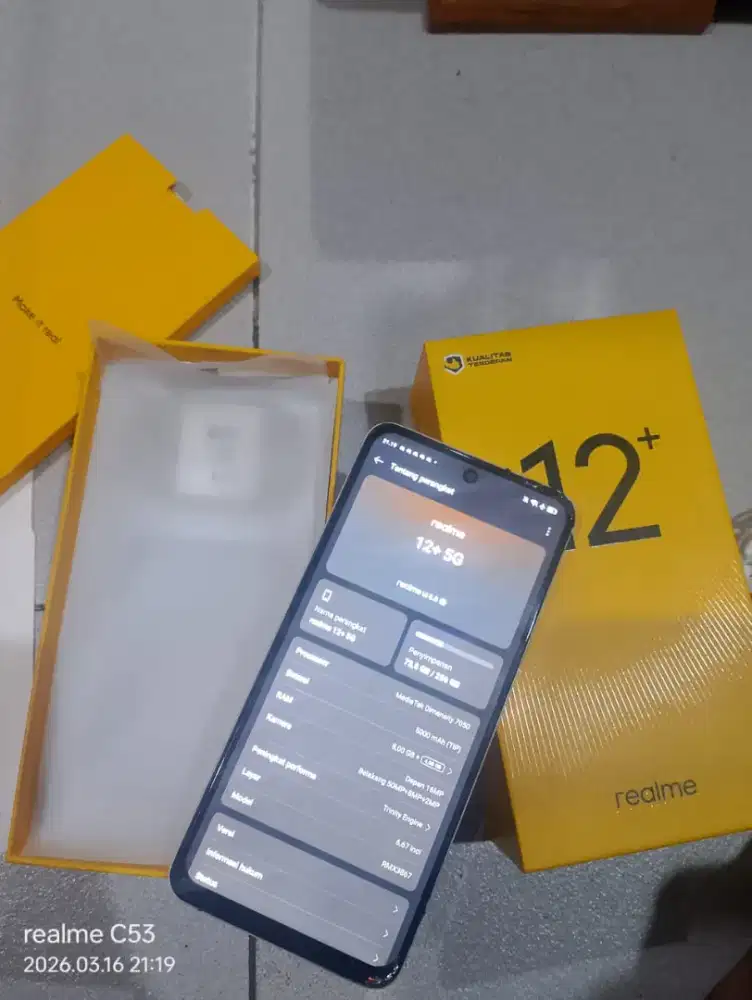 realme 12+ 5g 8/256