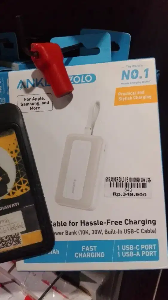 ANGKER SOLO POWERBANK 10.000MAH 30W USB | ATLANTIS DAHSYAT