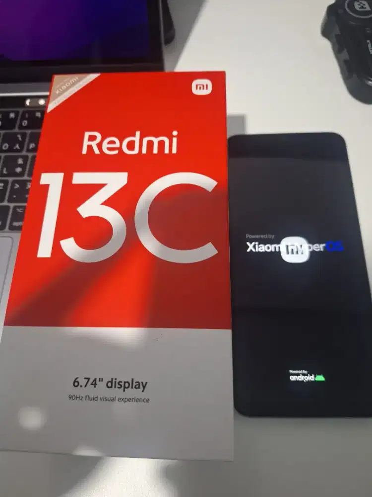 Redmi 13 c 8/258 resmi indo , kondisi batre ori lcd ori