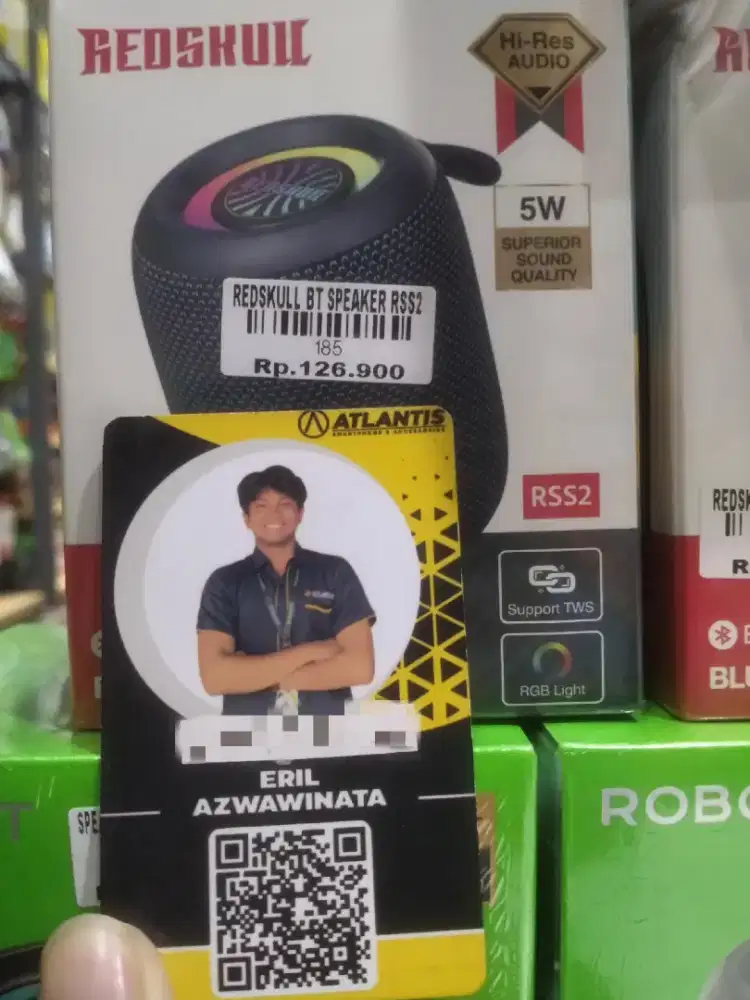 REDSKULL BT SPEAKER RSS2 l ATLANTIS DAHSYAT