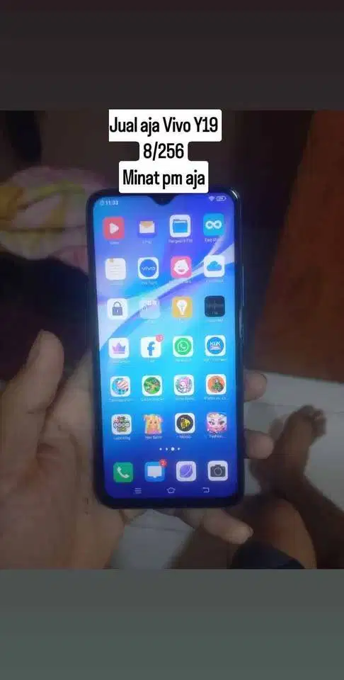 JUAL AJA VIVO Y19 8/256
