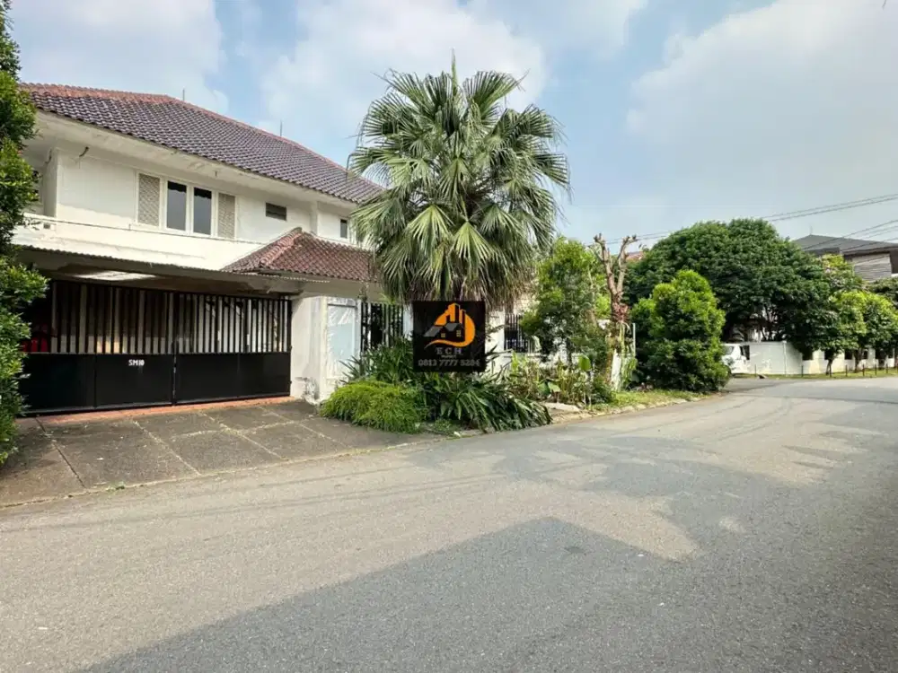 TP98.Rumah Lama Layak Huni Prime Location Pondok Indah Jaksel