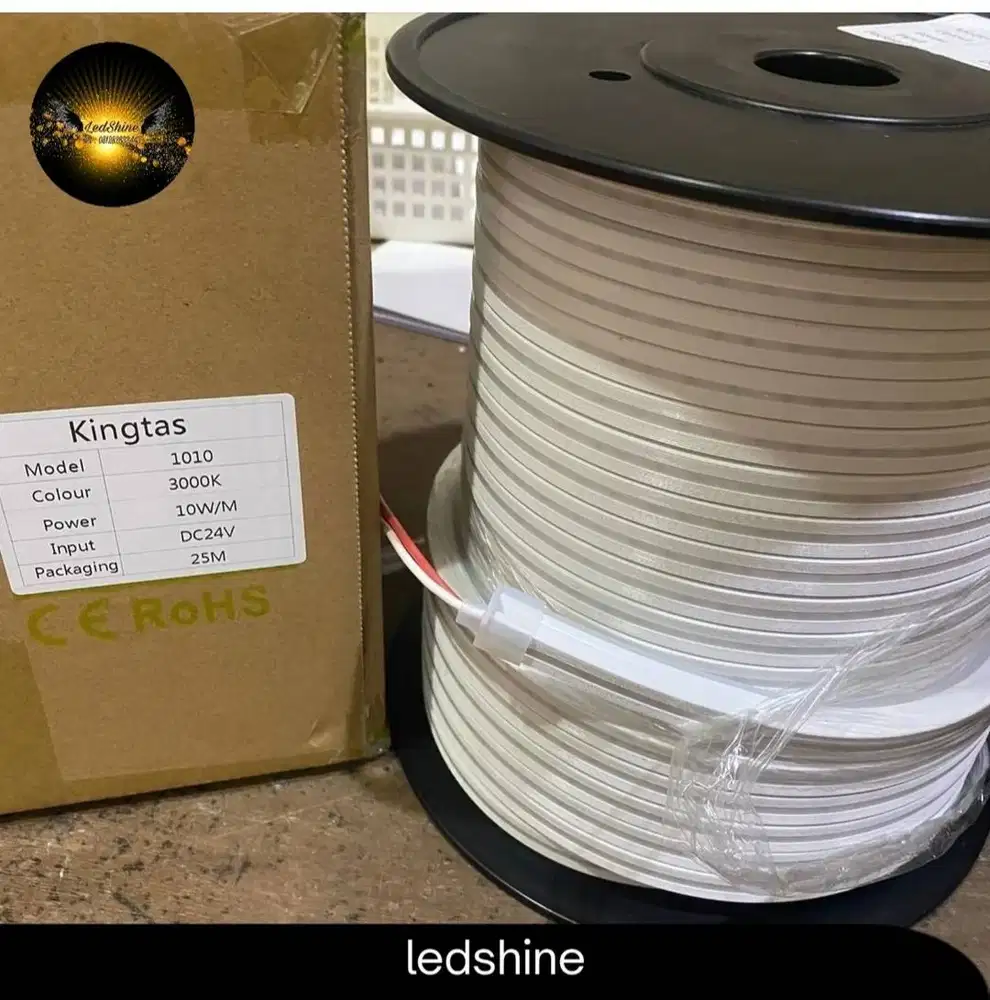 2 roll Lampu neon led kingtas 24 volt 1 roll 25 meter