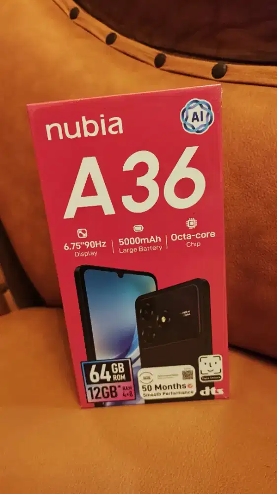HP NUBIA A36 (BARU/SEGEL)