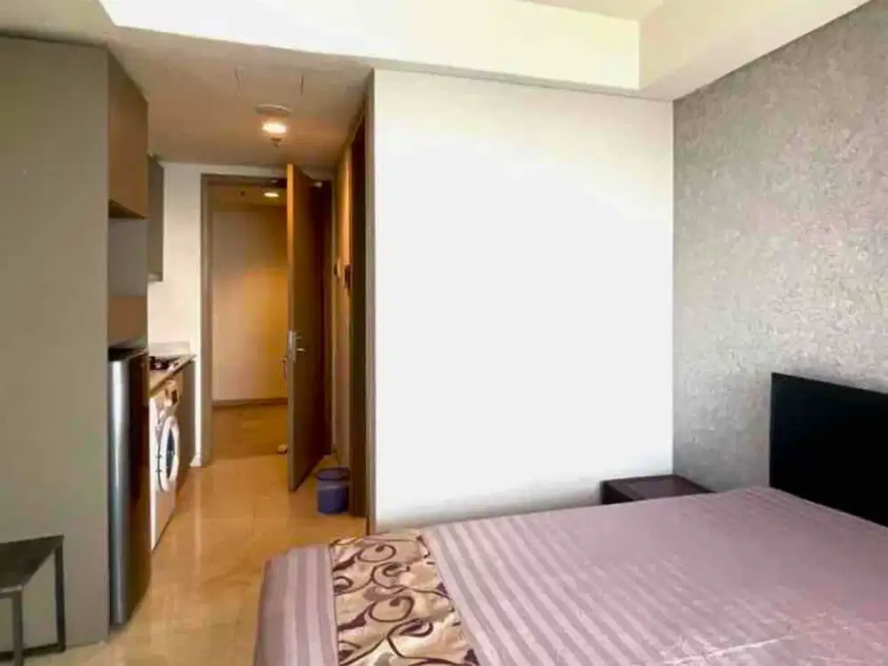 Disewakan Apt Goldcoast PIK Studio Balcony Sea View Furnished