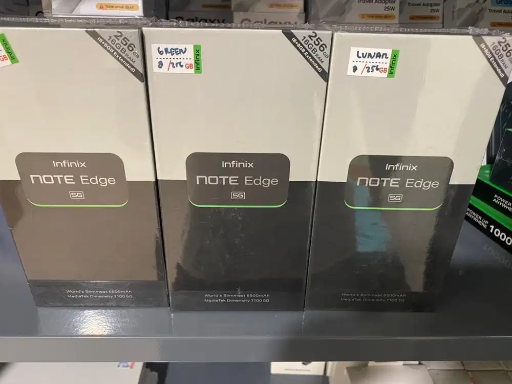 NOTE EDGE 8/256 garansi resmi