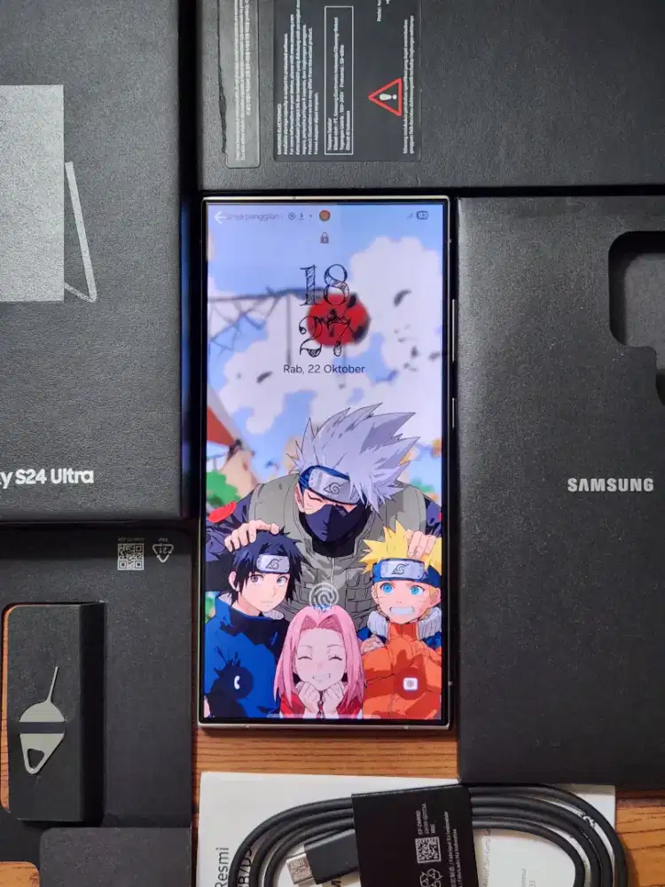 Samsung S24 Ultra 12/512 GB Like New Lengkap Resmi