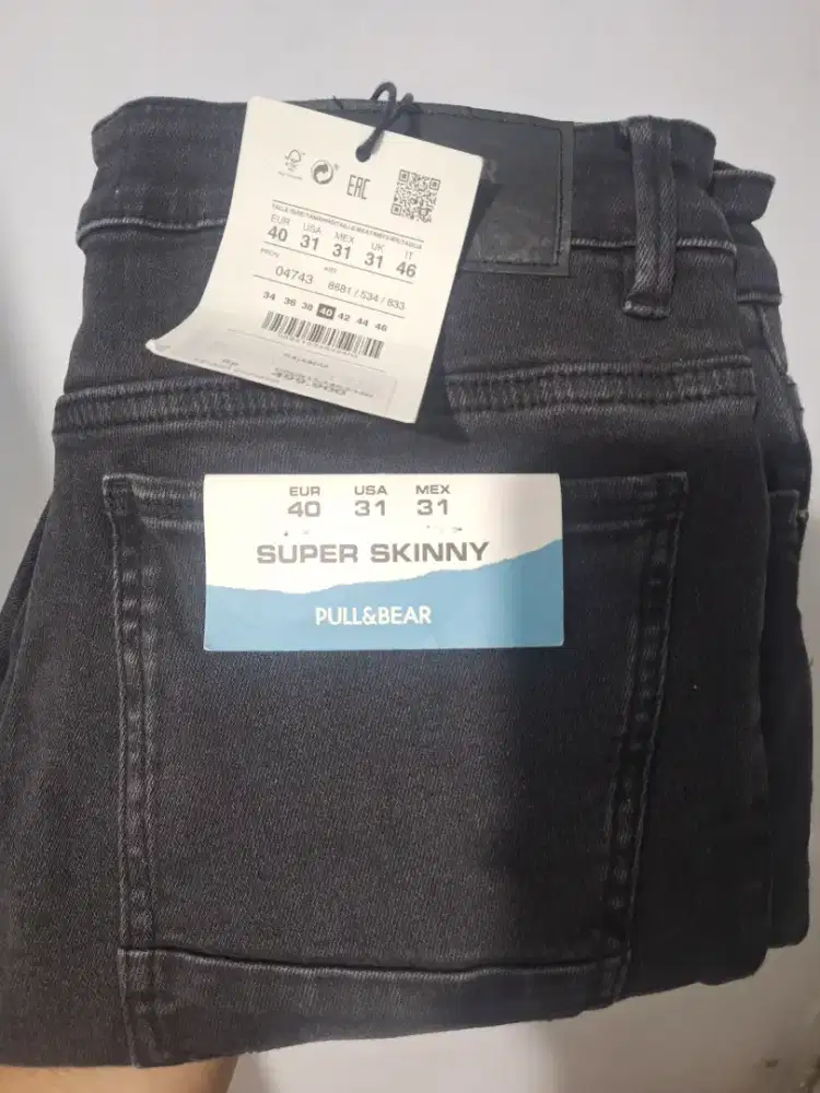 Celana Jeans Pull & bear original no kw bs cod di outlet ny