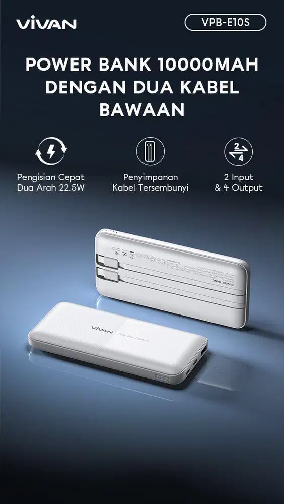 Vivan Powerbank vpb e10s