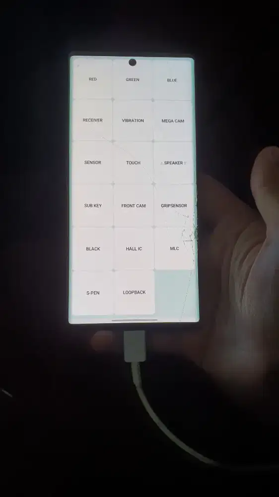 Jual lcd copotan samsung note 10 plus original