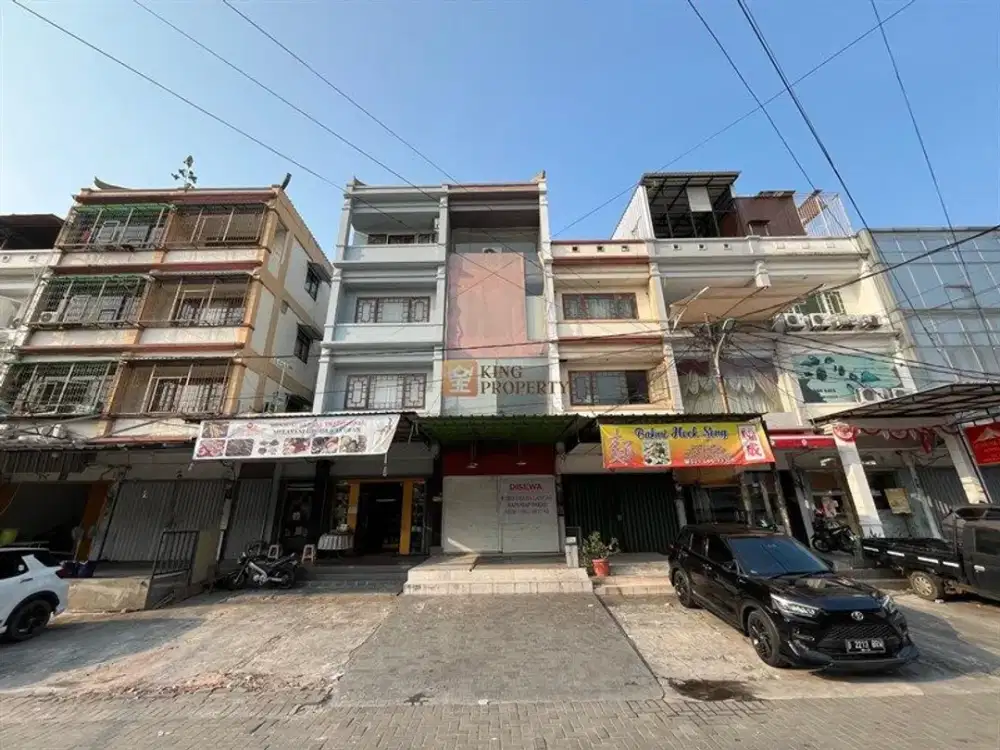 Strategis Jual Ruko 4Lt. Unfurnished di Muara Karang Akses Bandara Soekarno-Hatta, Baywalk Mall, RS Pluit, Pusat Kuliner Muara Karang