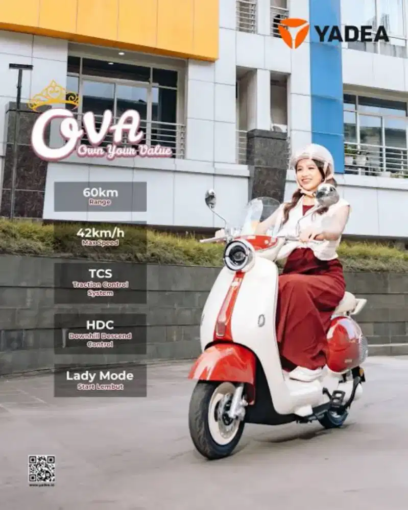 Sepeda listrik YADEA OVA