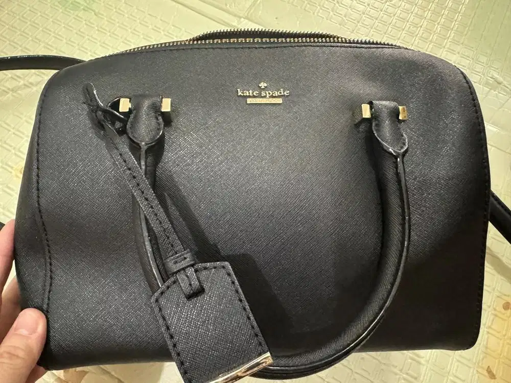 Black Kate Spade sling bag