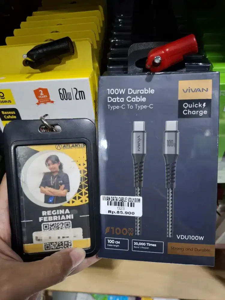 VIVAN DATA CABLE VDU100W | ATLANTIS DAHSYAT