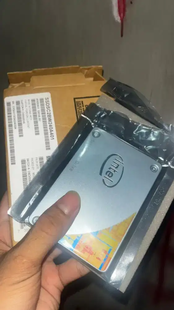 Ssd intel original new 240gb